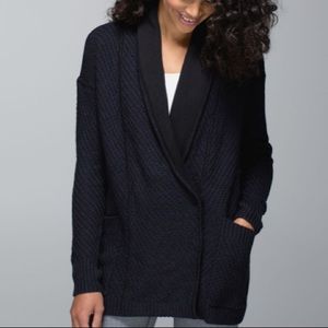 LULULEMON • Post Practice Knit Oversized Cardigan